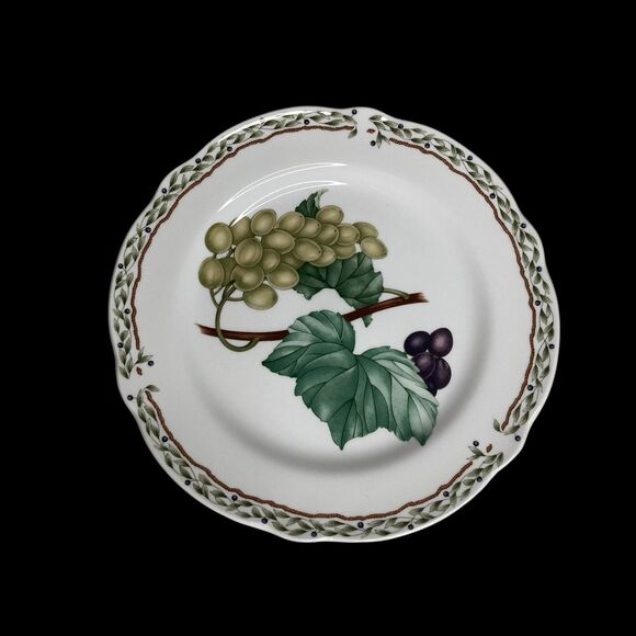 Noritake Royal Orchard Plates 6-3/4" Bread Butter Dessert Fruit 9416 Set Of 4 - Picture 6 of 11